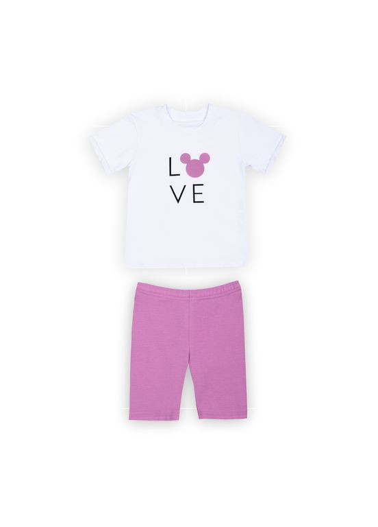 Сиреневый детский костюм для девочки ks-24-24 Габби