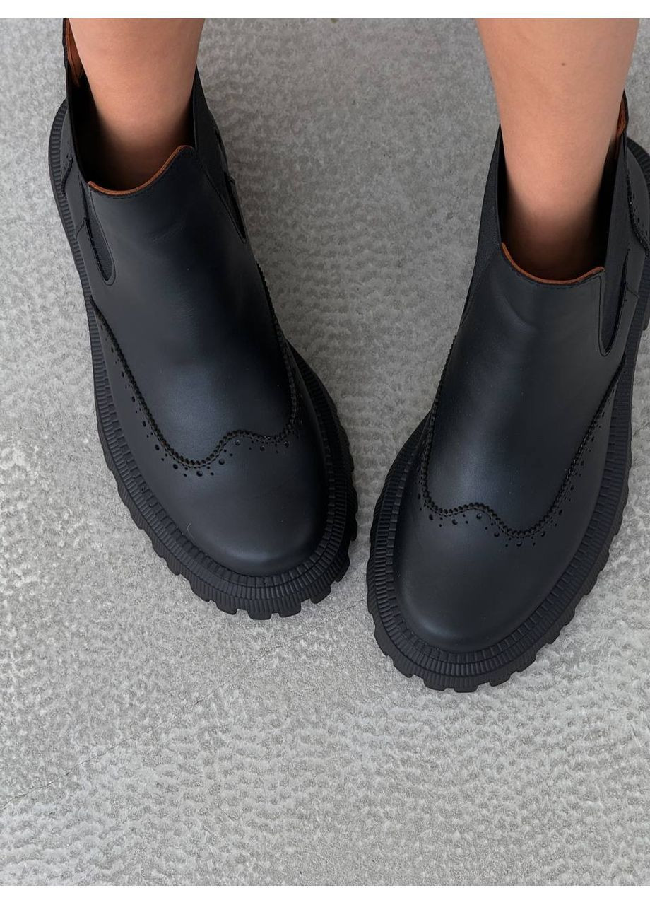 Осенние стильные женские челси челси No Brand без декора