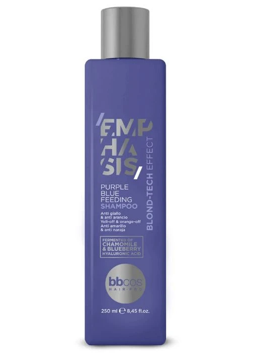 Шампунь питательный с фиолетово-синим пигментом Emphasis Blond-Tech Purple Blue Shampoo, 250 мл BBcos (396336346)