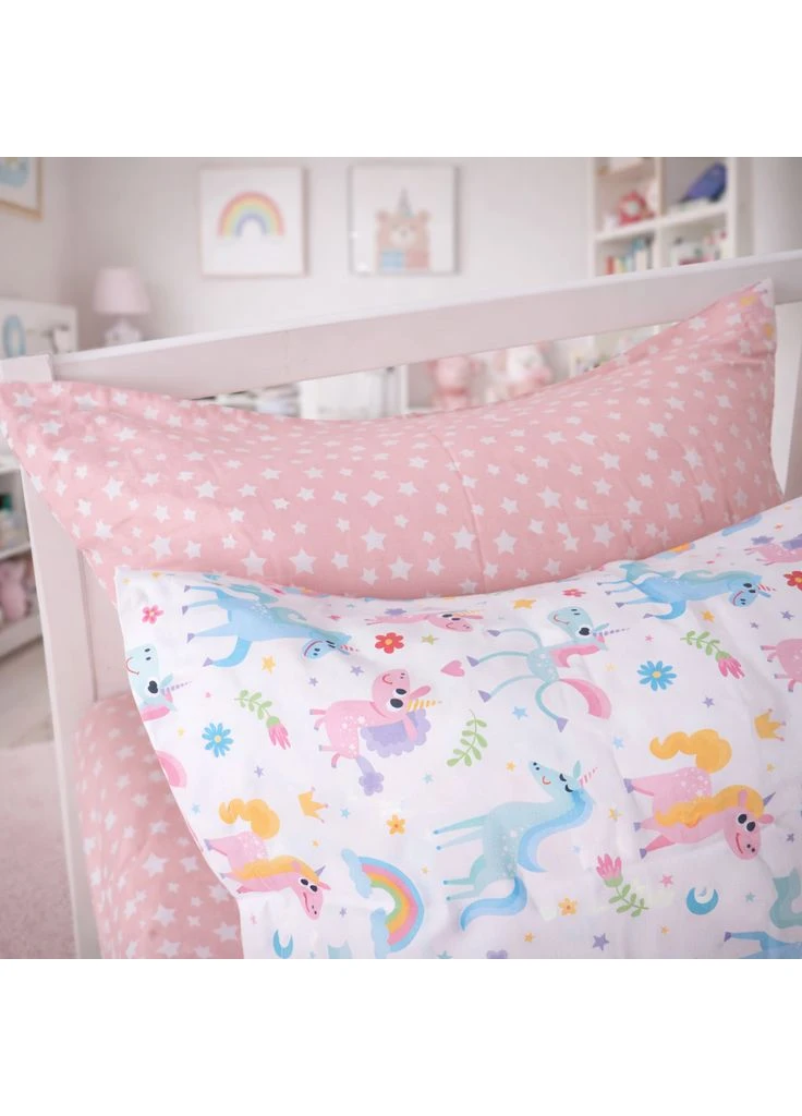 Комплект постільної білизни Поплін TEENAGER Poplin Line Kids 05 Pony Полуторний Євро Mirson (399958390)