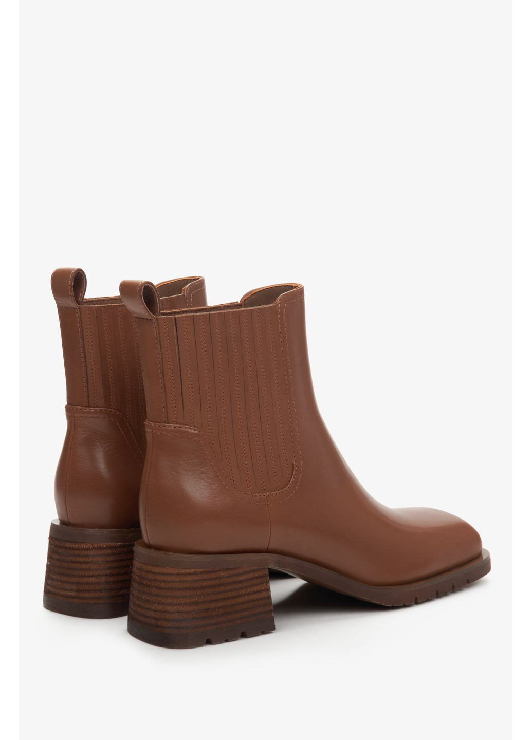 Осенние челси, цвет коричневый Estro