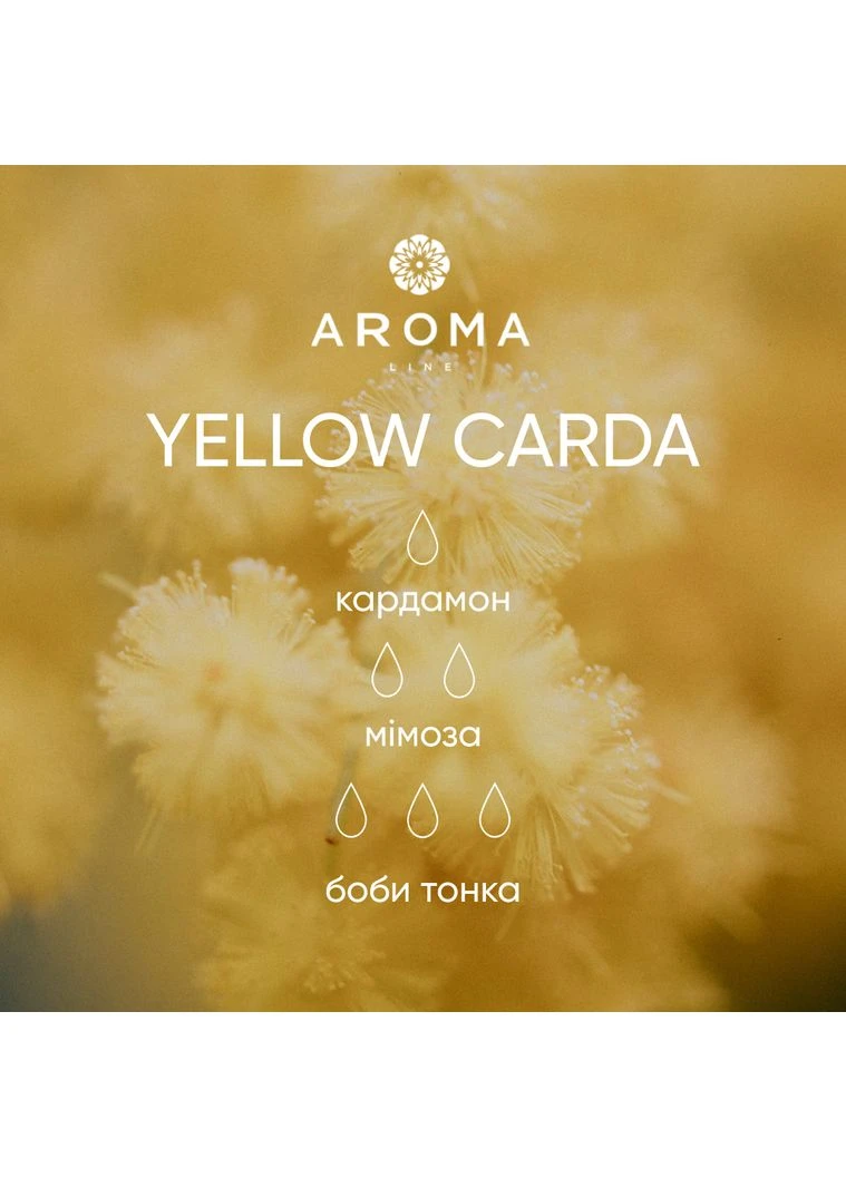 Аромат/отдушка YELLOW CARDA50гр Aroma (316648830)