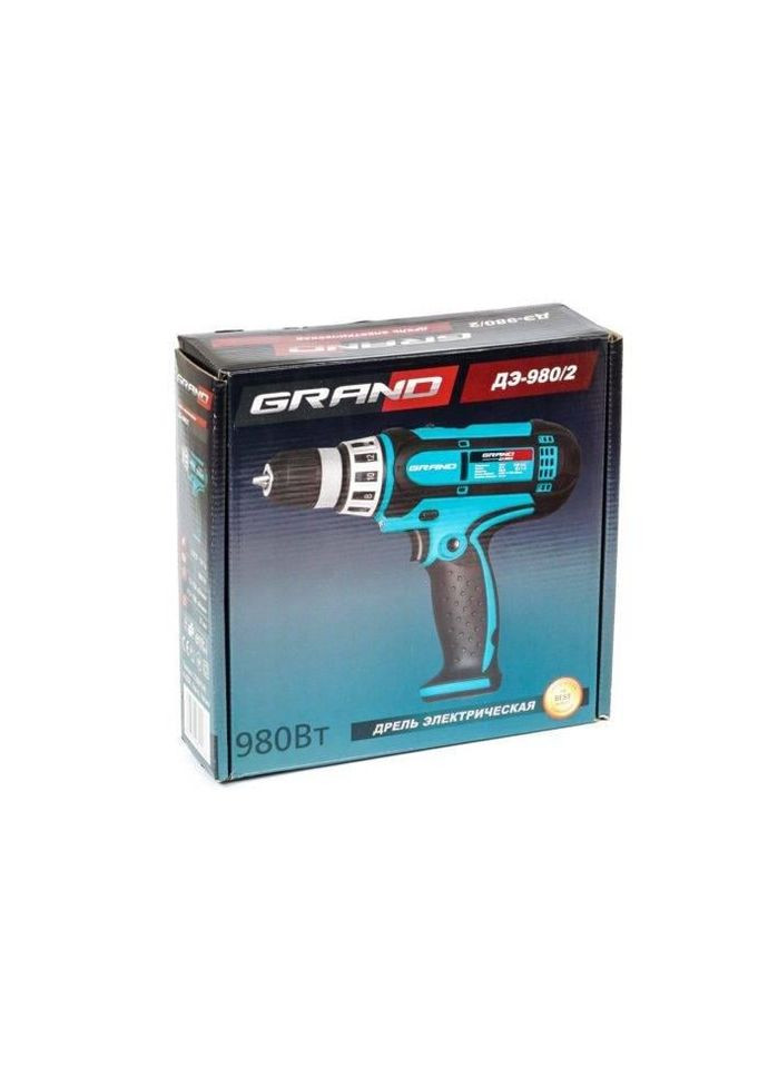 Дриль-шуруповерт електричний ДЕ-980/2 Grand (372508375)