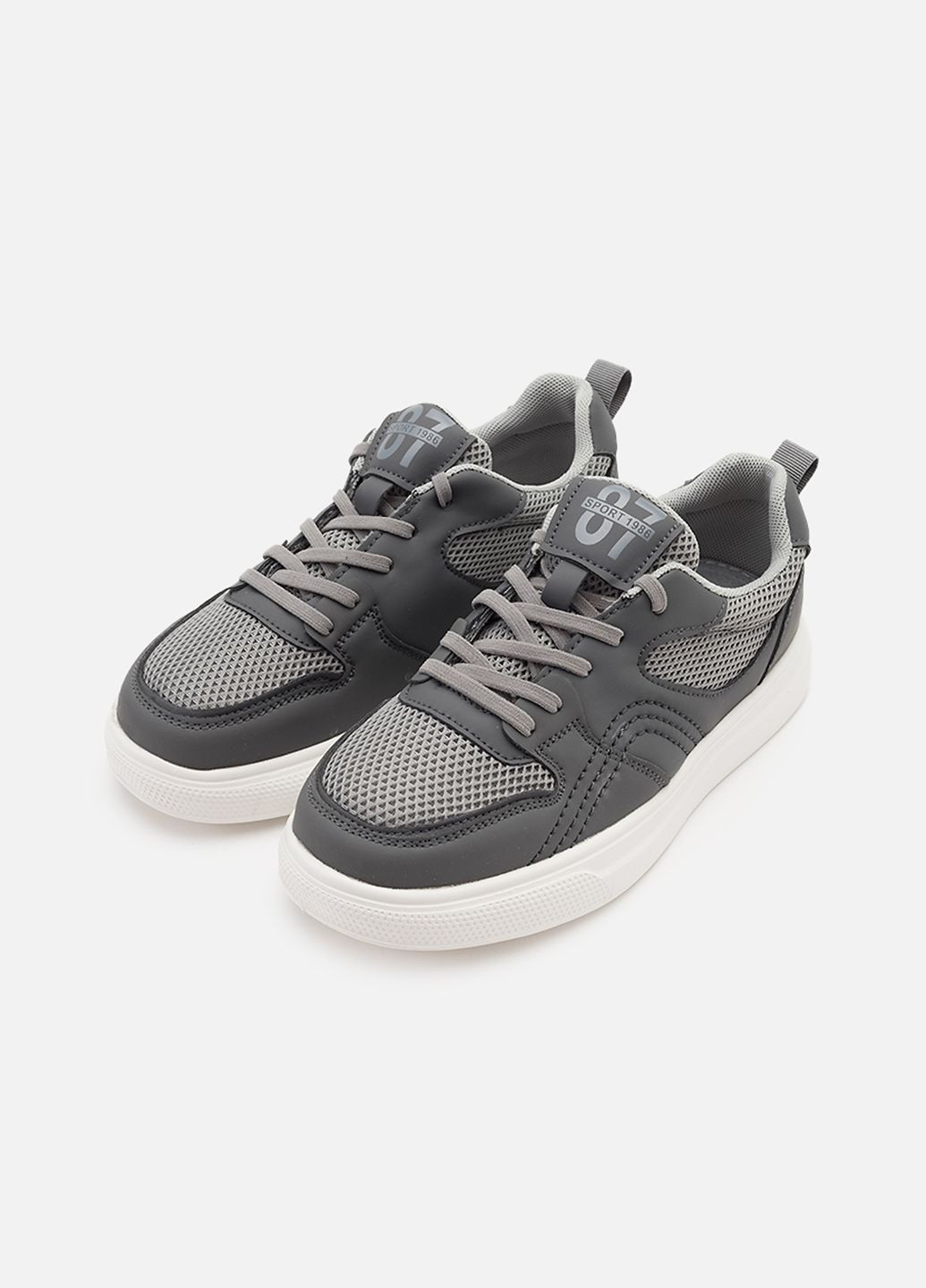 Серые кеды на платформе для мальчика цвет серый cb-00264537 Buddy Sheep