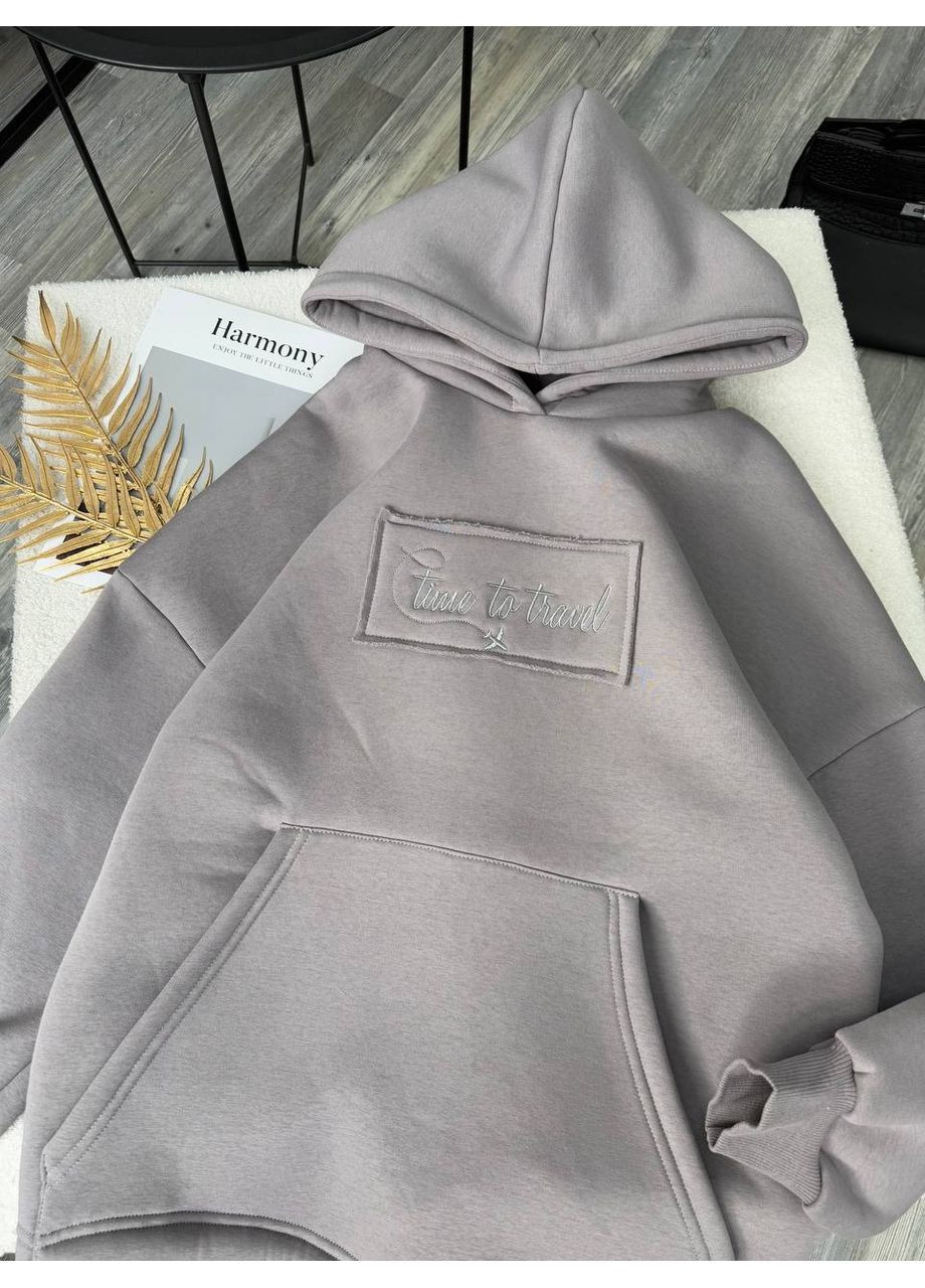 Худые оверсайз из турецкой трехнитки «ПЕНЬЕ» на флисе — замеры в описании DK/DL Мода без кордонів (369112034)