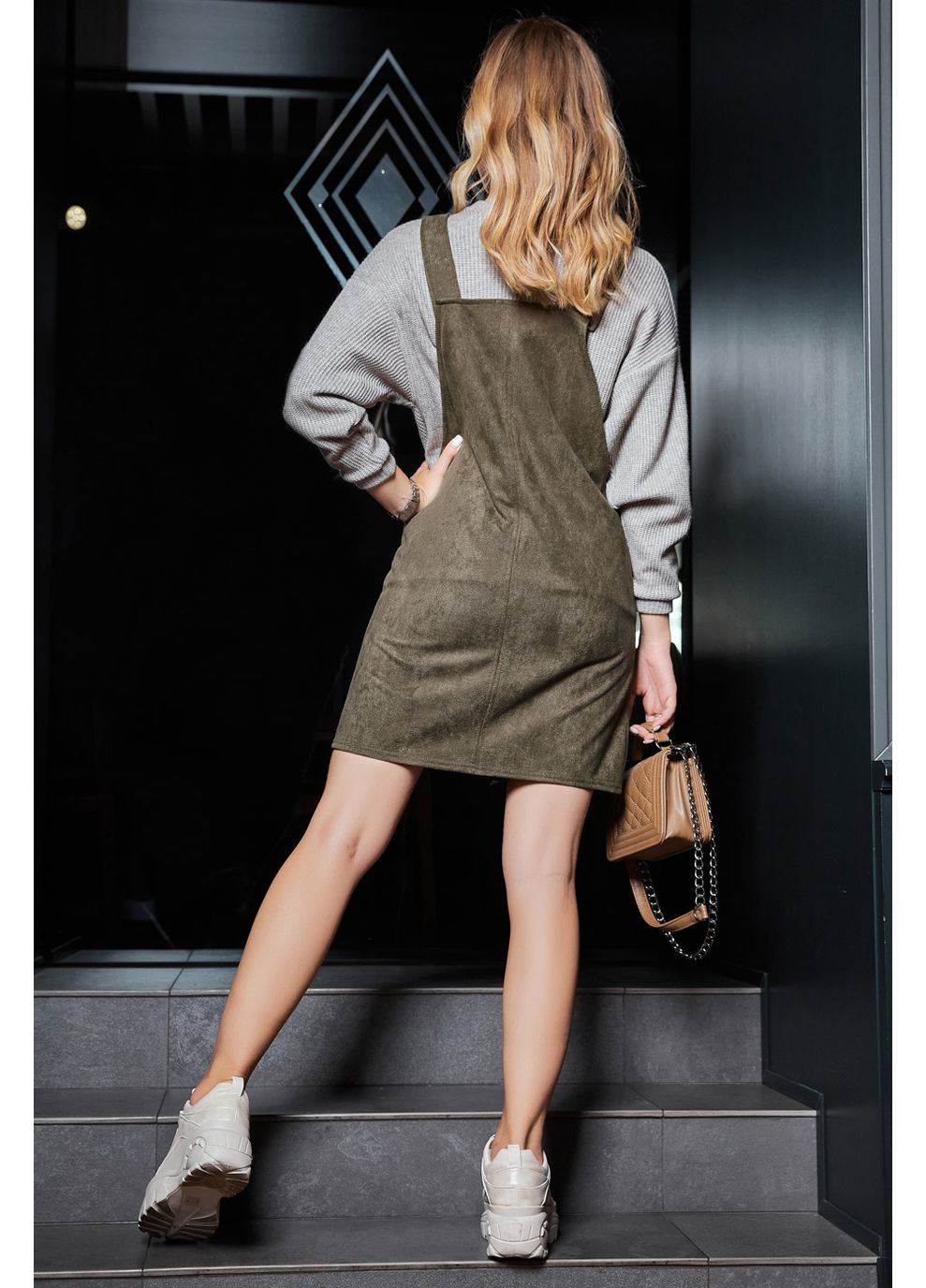 Зелена сарафан 1366.4284 Seventeen