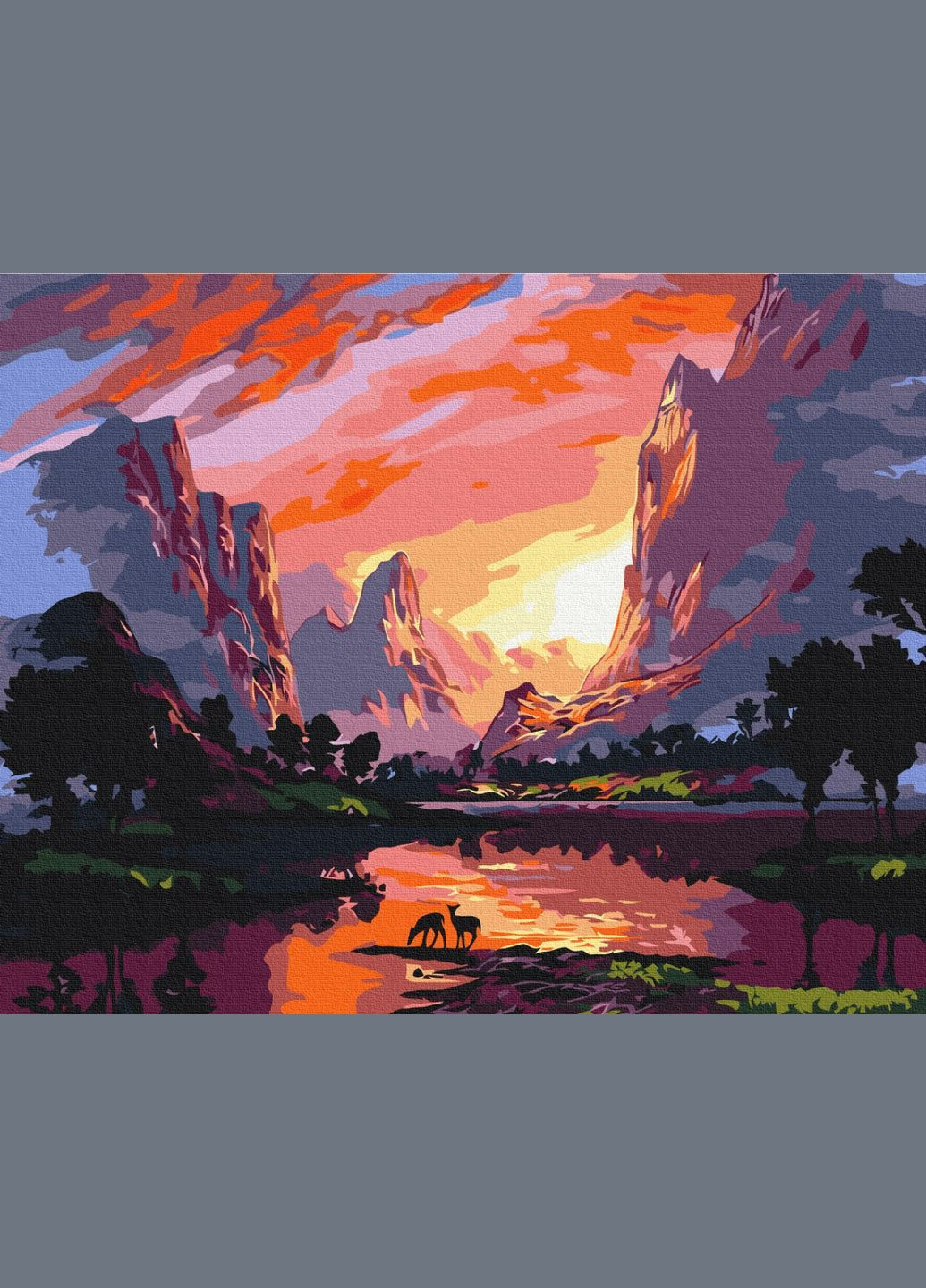 Яркий закат в горах Brushme (317257924)