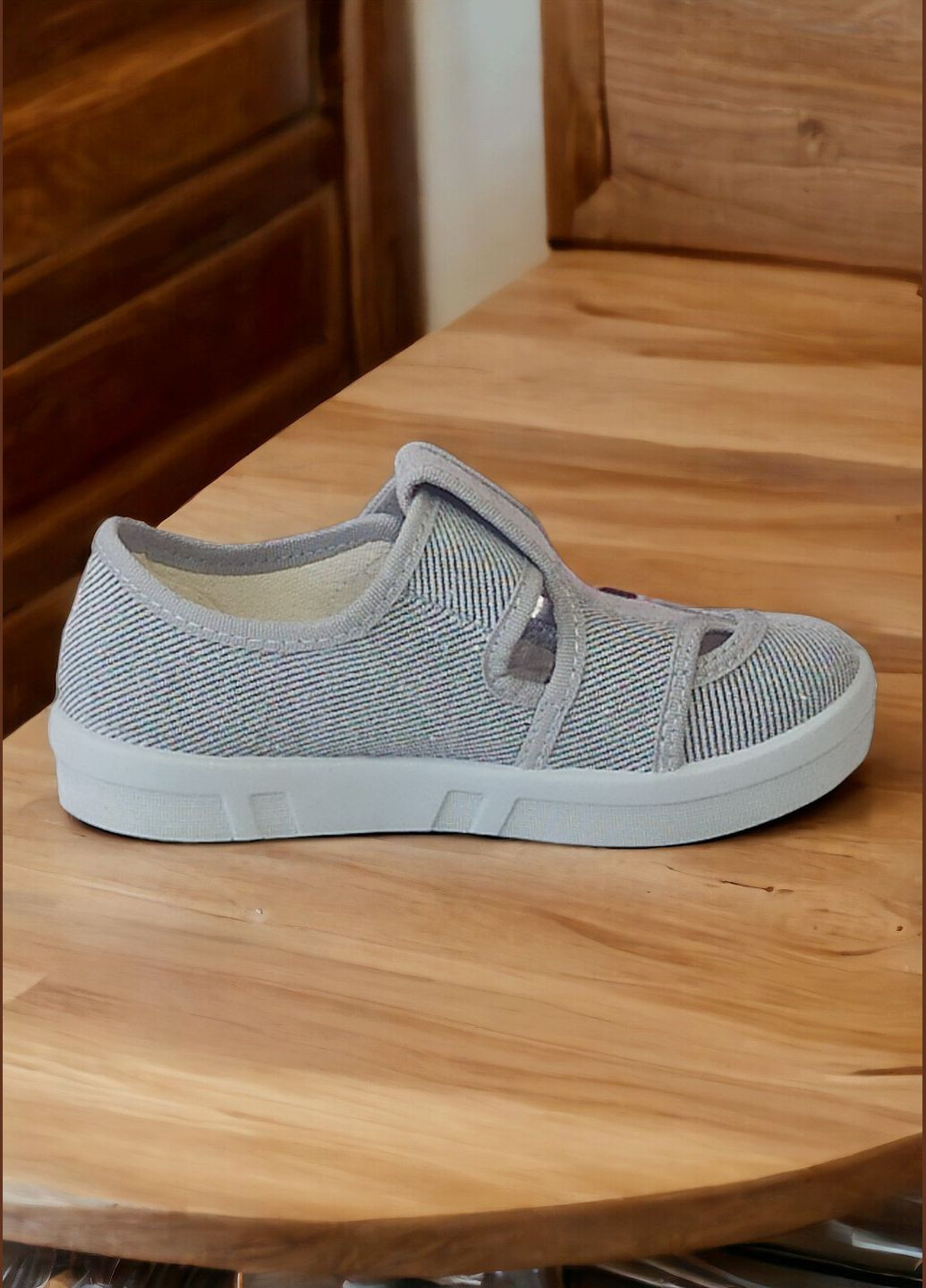 Серые тапочки для мальчика ортопедические natur robert роберт Waldi