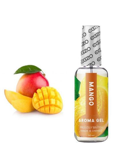 Съедобный гель-лубрикант Aroma Gel Mango со вкусом манго, 50 мл Egzo (303878757)