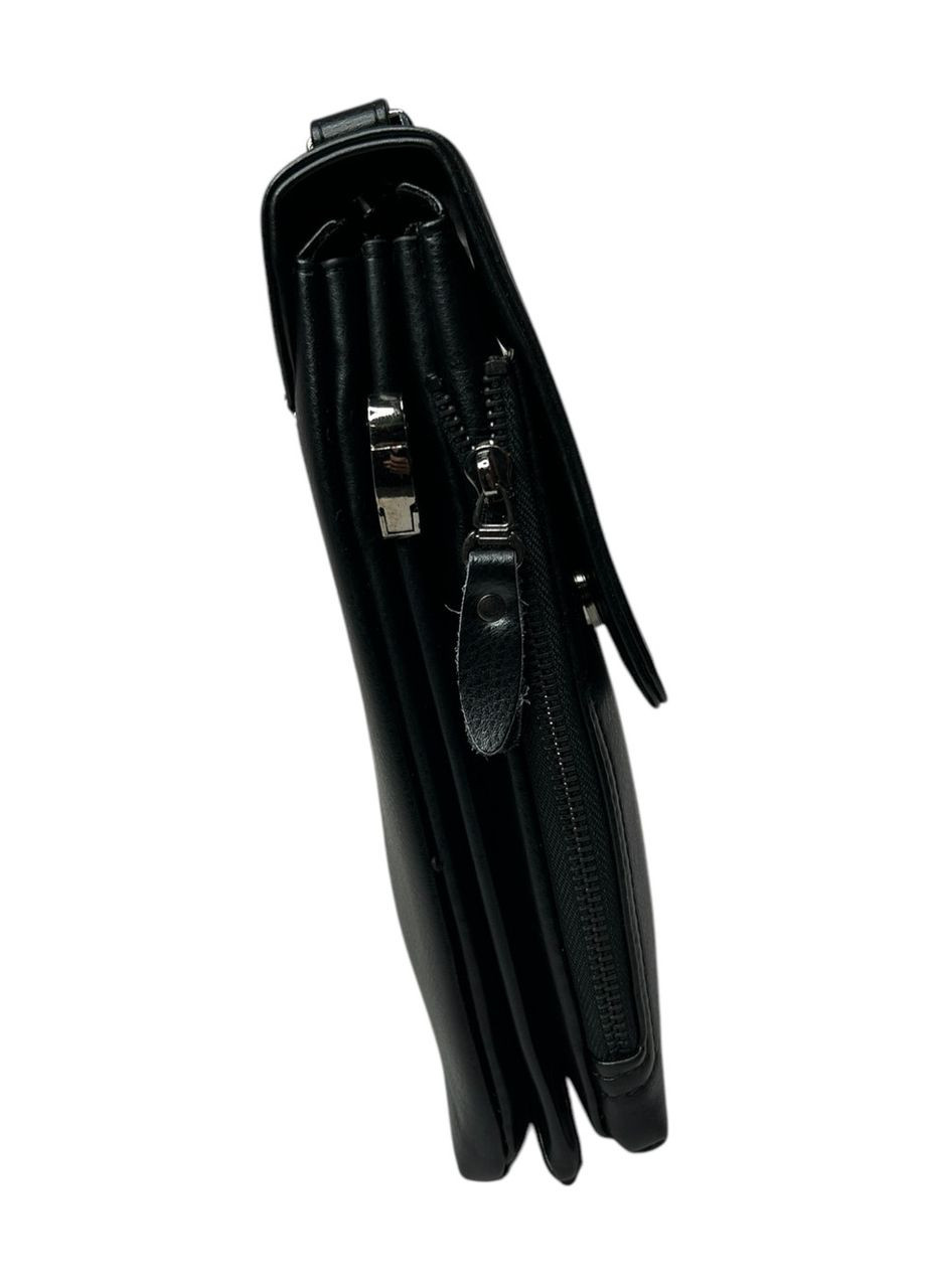 Чоловіча сумка з еко-шкіри Fashion S8101-4 чорна 25 x 20 x 5 No Brand (371682356)