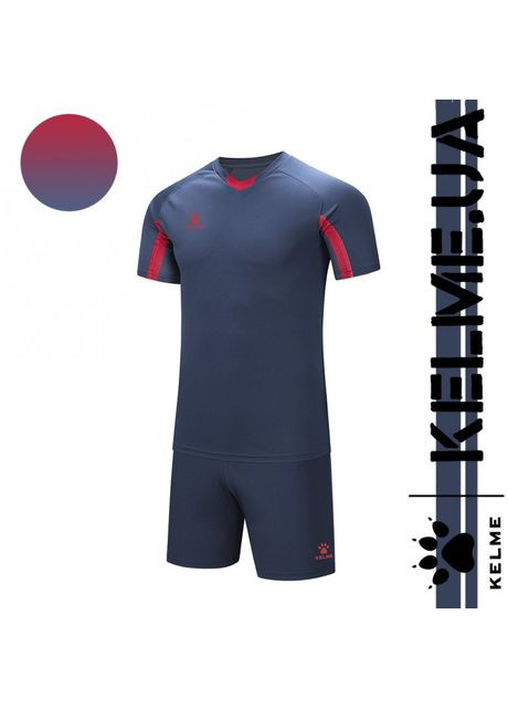 Комплект футбольной формы т.сине-красный LEON 7351ZB1129.9423 Kelme модель (292111545)