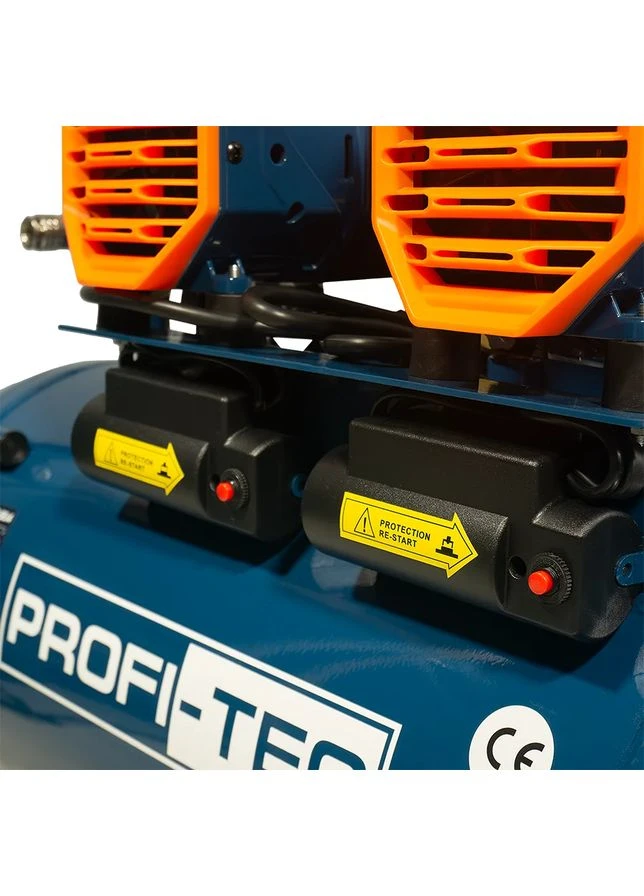Мощный безмасляный компрессор OFC-50.4 (50 л, 2.2 кВт, 475 л/мин) 007822 Profi-Tec (398370276)