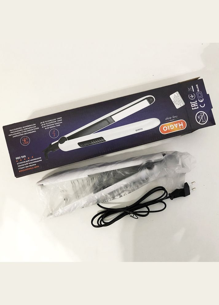 Щипці випрямляч для волосся MG-586, праска для завивки волосся, прилад для завивки волосся Magio (364663865)