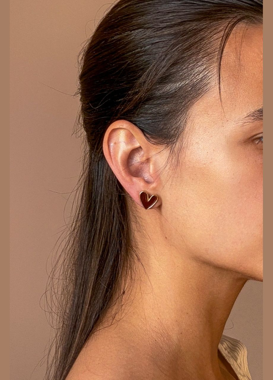 Сережки сердечки CHICLY (338881878)