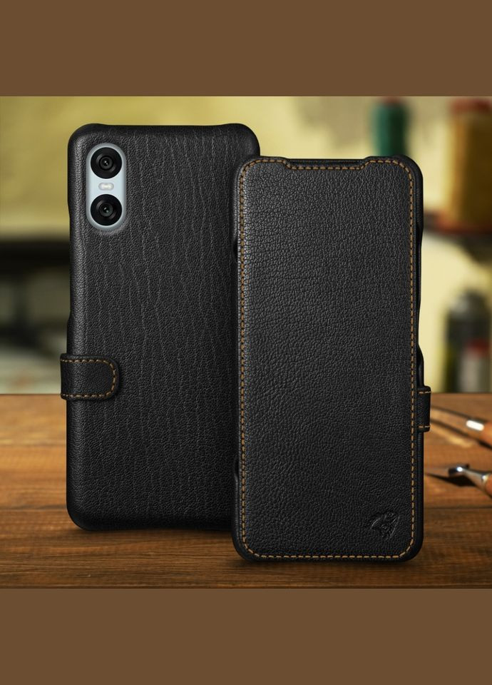 Чехол книжка Premium для Sony Xperia 10 VI Чёрный (77897) Stenk (305665378)