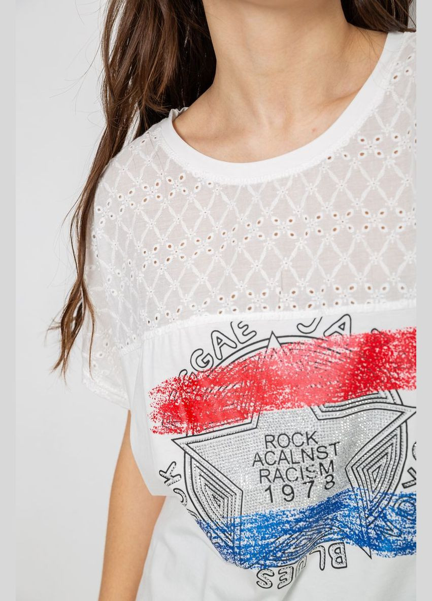 Футболка женская с принтом,, 244RW532 Ager - (318169869)