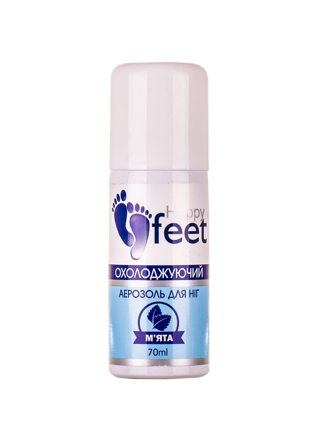 Happy Feet Аэрозоль для ног Охлаждающий 70 мл — Крем, Украина (331790108)