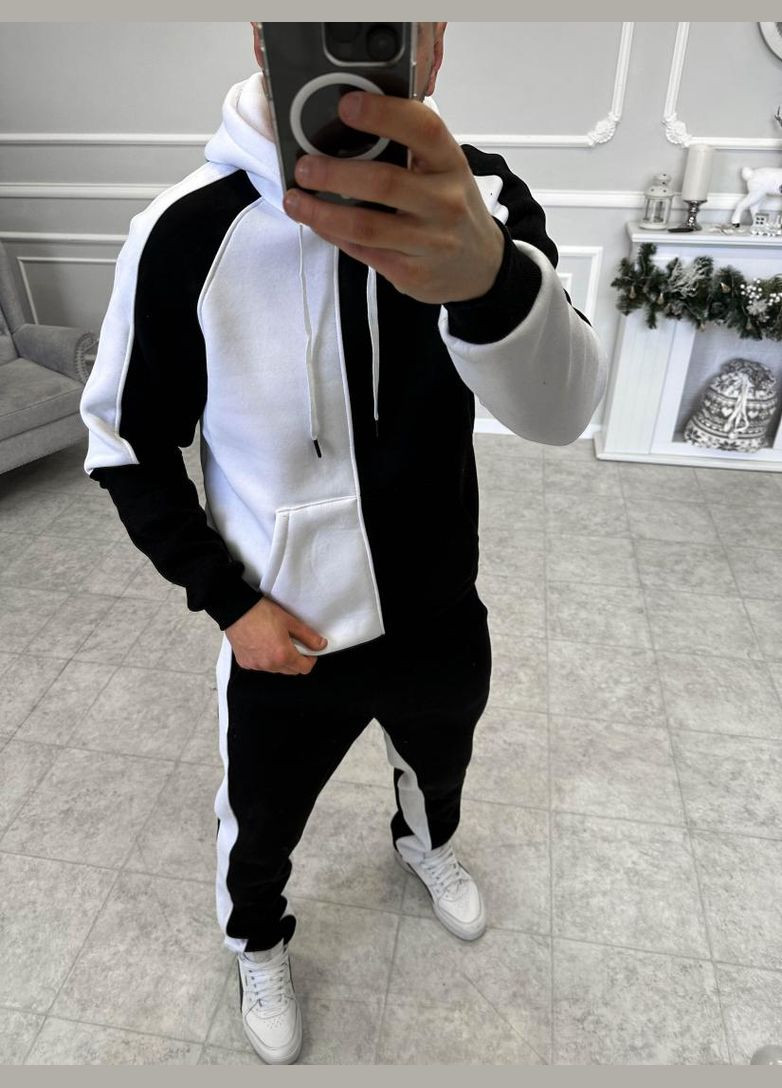 Спортивный костюм утепленный мужской зима весна осень No Brand (370953170)