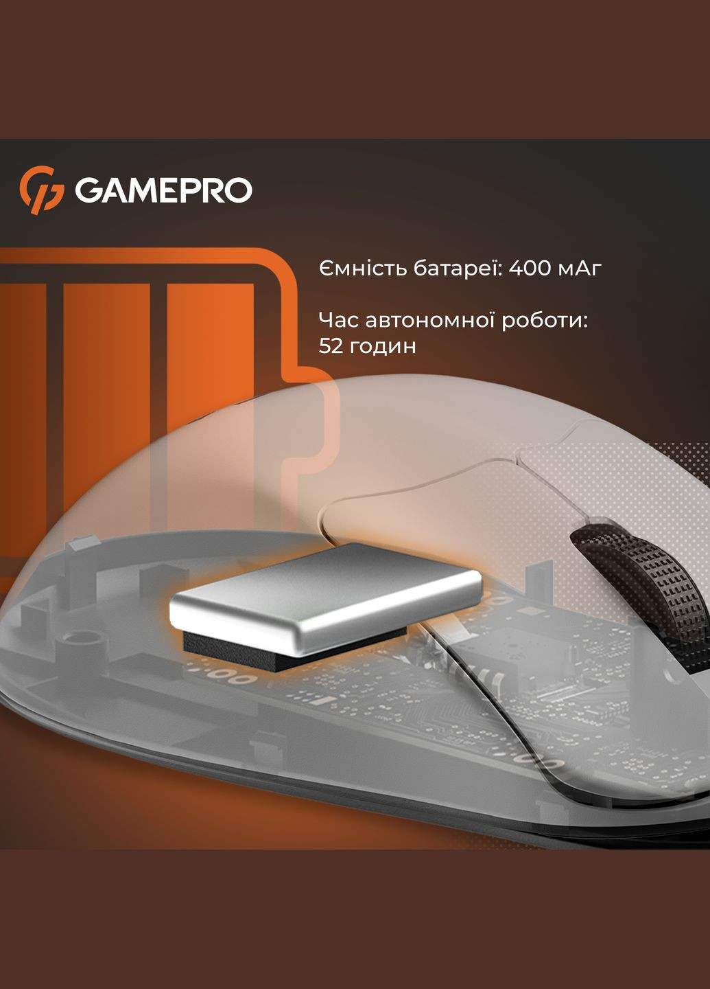 Мышь беспроводная Genesis Avenger White (GM096W) GAMEPRO (347586663)