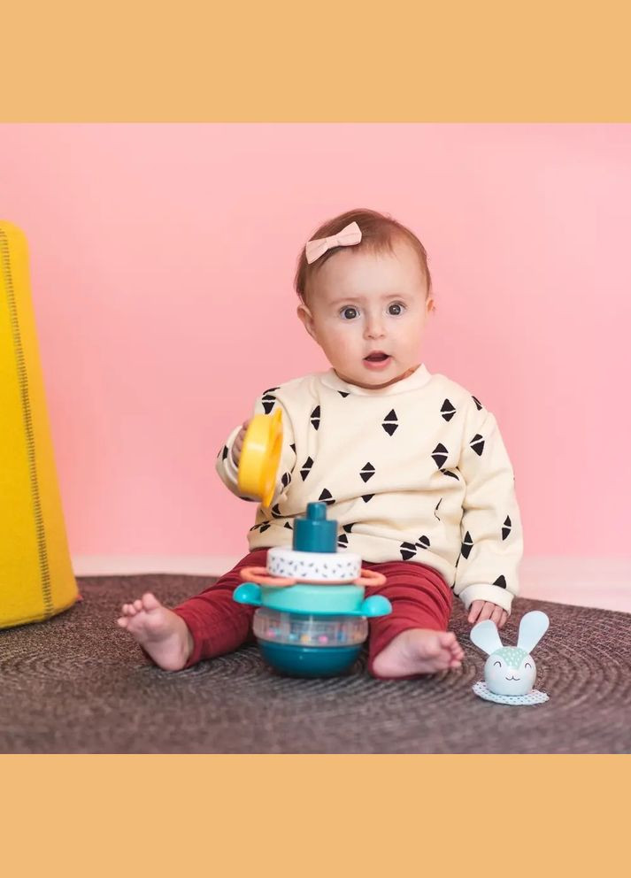 Развивающая пирамидка Полярное сияние Кролик () Taf Toys 12445 (328397364)