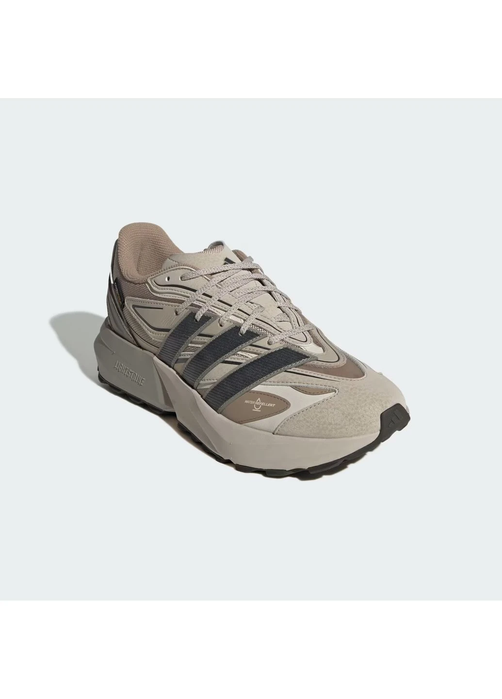 Бежевые демисезонные кроссовки lightblaze beige jp7774 adidas