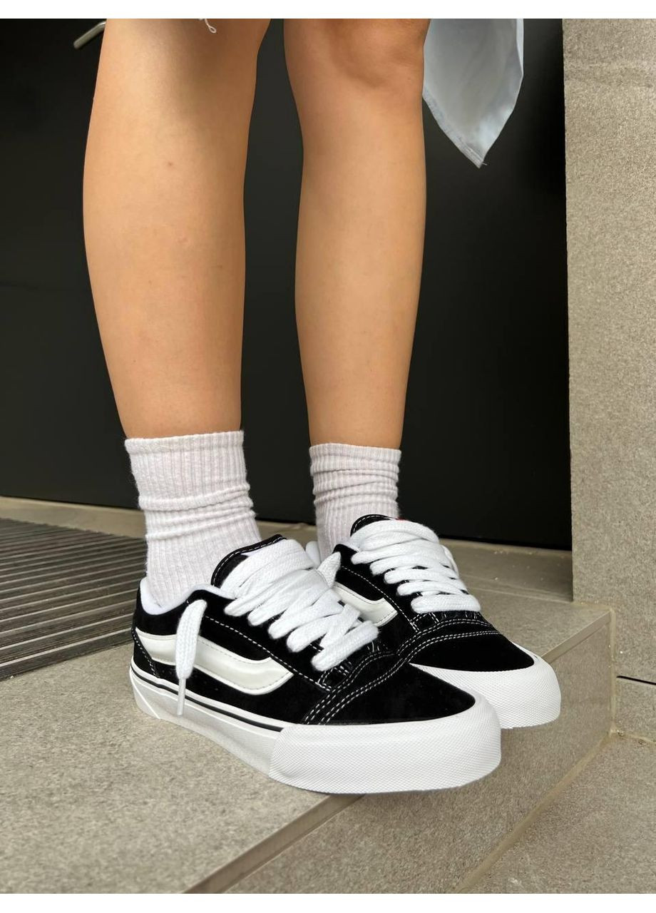 Белые демисезонные кеды мужские vans knu skool ванс кну скул No Brand