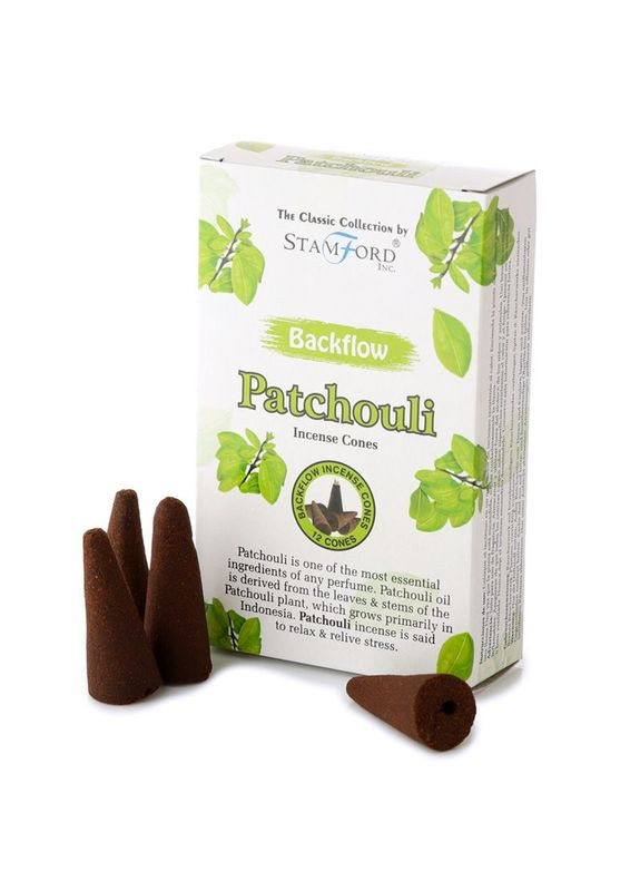 Арома-конусы для дымного водопада Stamford Backflow Incense Cones - Patchouli No Brand (298685931)