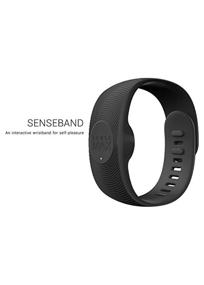 Інтерактивний браслет SENSEBAND до віртуальної системи SenseMax із Bluetooth чорний Loveshop (347314968)