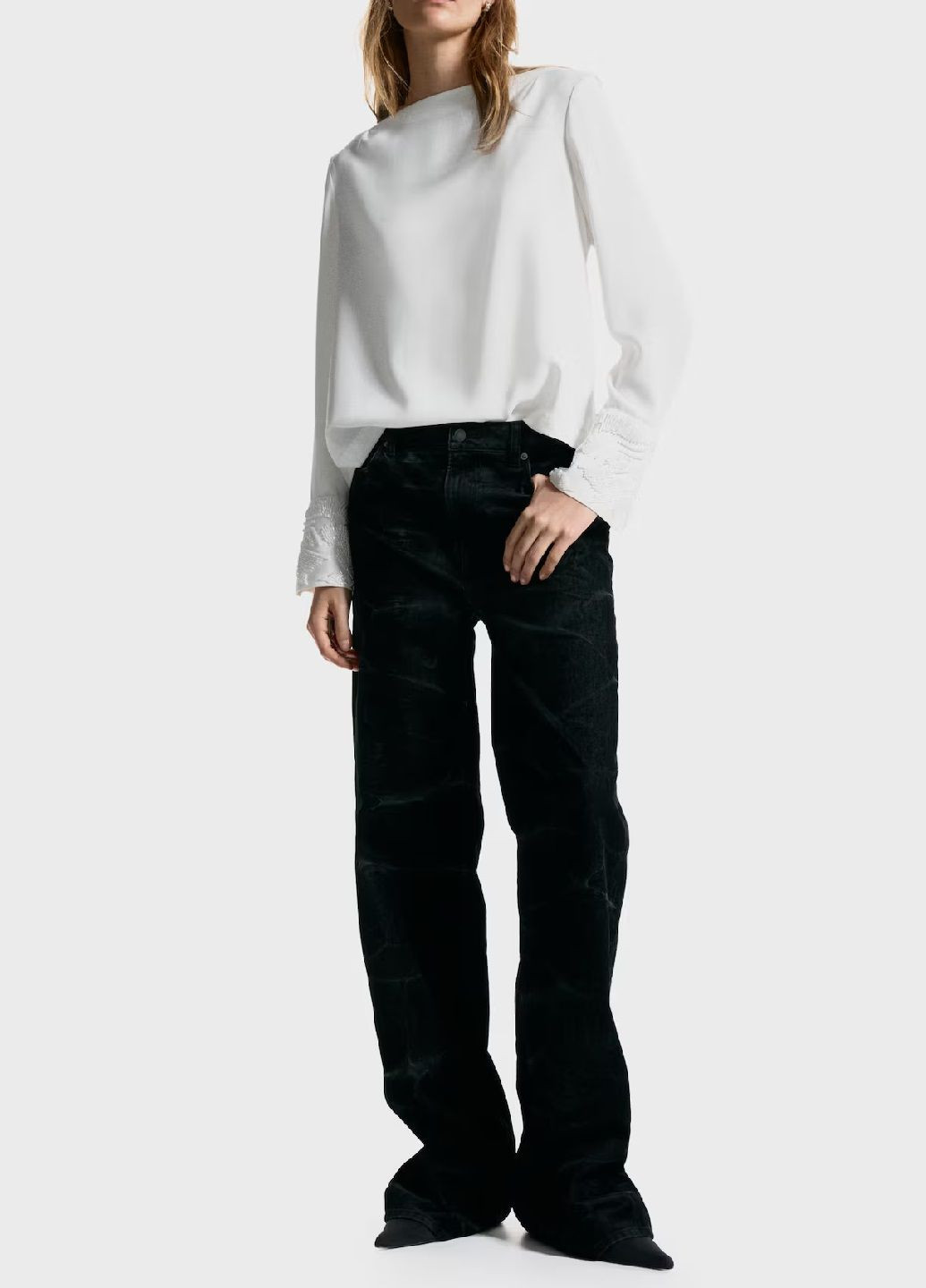 Біла блузка H&M