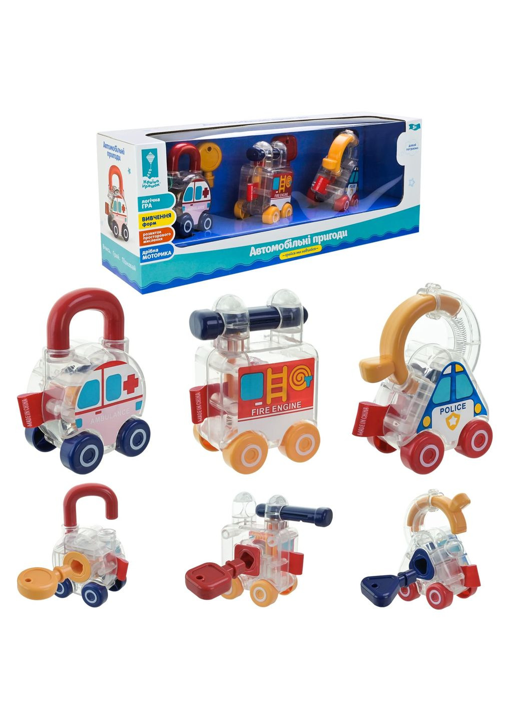 Розвиваюча іграшка Країна Іграшок Автомобільні пригоди (PL-724-25) MFC (368718170)