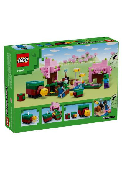 Конструктор (21260-) Lego Minecraft Квітучий вишневий сад (368564082)