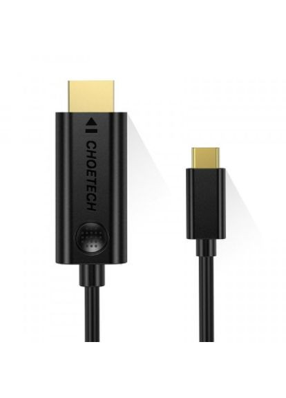 Кабель мультимедийный USBC to HDMI 3.0m 4K 30Hz (XCH-0030BK) CHOETECH usb-c to hdmi 3.0m 4k 30hz (287338590)