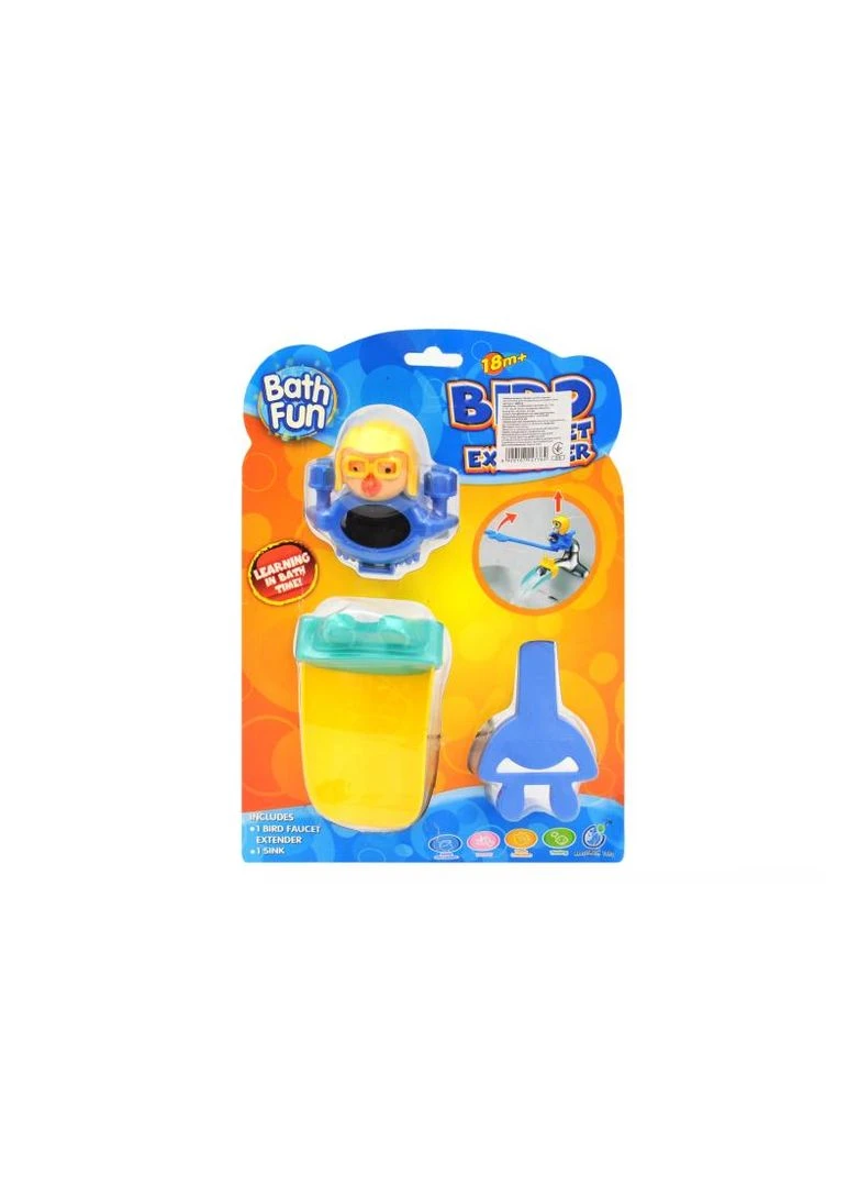 Іграшка для ванної Пташка кріпиться на кран Same Toy Bird 9002A на блістері р.29,5x21x8,5 см YG Toys (389897659)