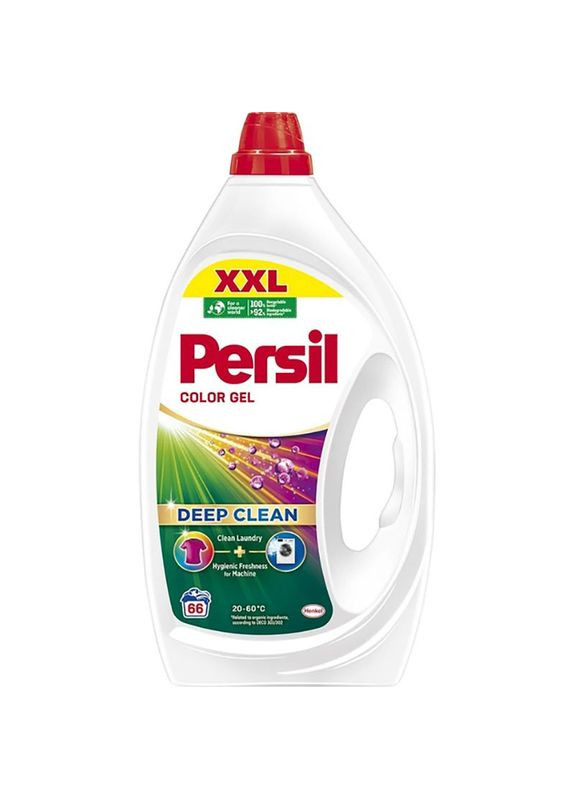 Гель для стирки Color Gel Deep Clean 66 циклов стирки 2.97 л (9000101599091) Persil (306746197)