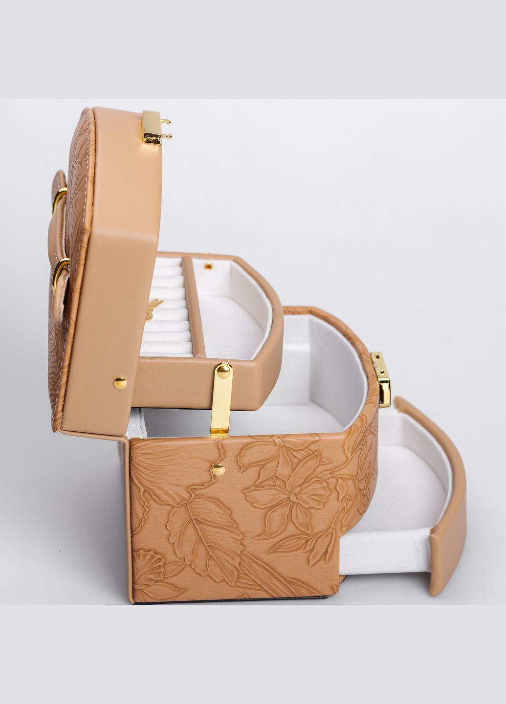 Кейс-скринька для прикрас із замком 15,5х11,5х11,5 см, Yiwu (328602744)