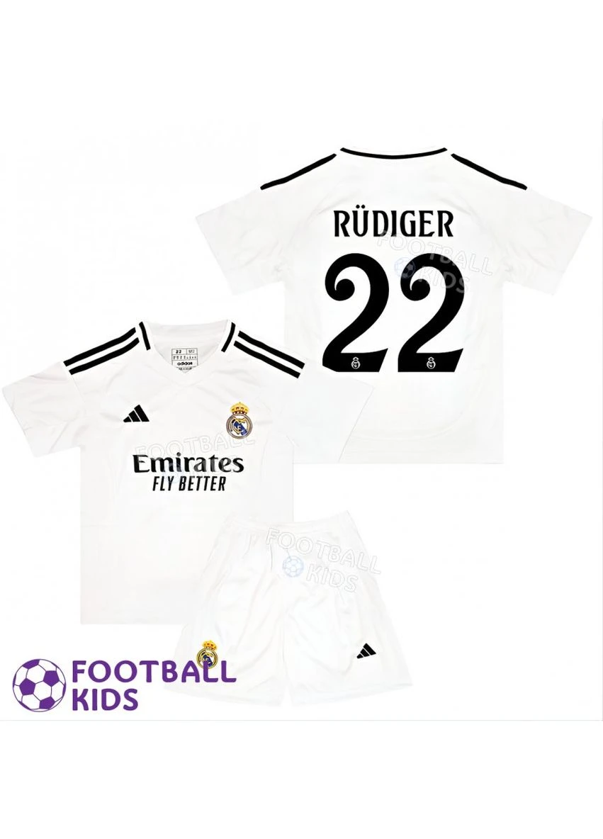 Детская футбольная форма RÜDIGER 22 Реал Мадрид 2024-2025 Home (set3562-122886) No Brand (361051815)
