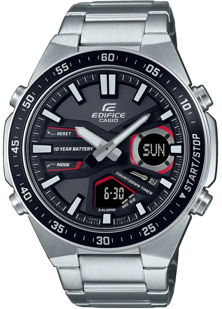 Годинник чоловічий Edifice EFV-C110D-1A4VEF No Brand (399343901)