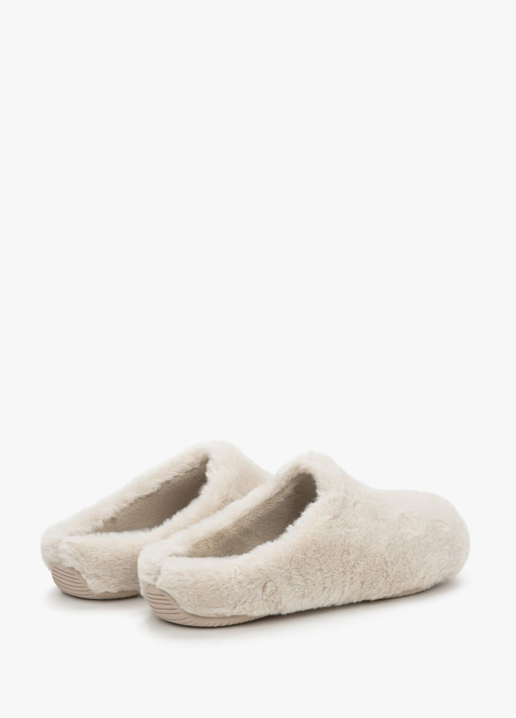 Капці домашні, колір молочний Estro (325610557)
