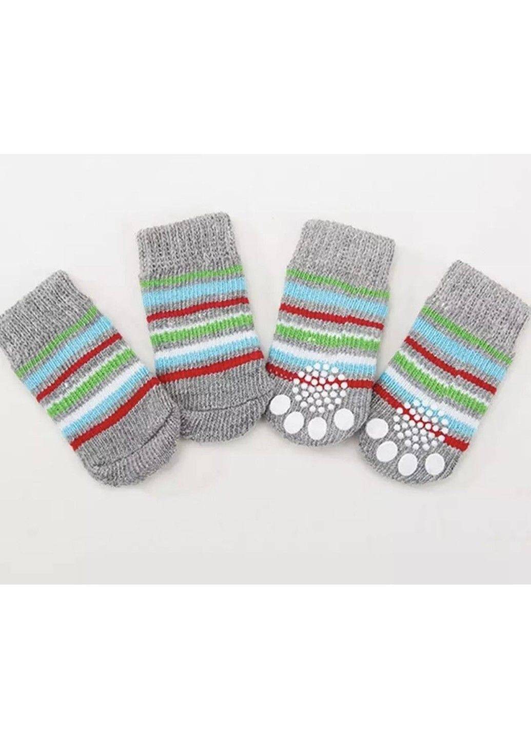 Носки с антискольжением для собак хлопок "Gray col" Size L Xtep (320953345)