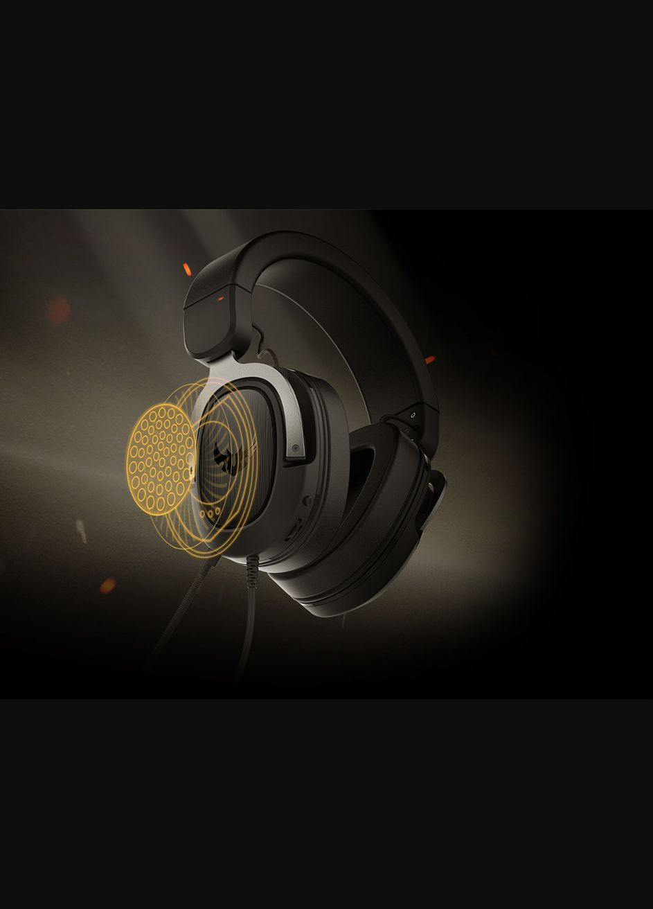 Гарнитура TUF Gaming H3 Black (90YH028G-B1UA00) Asus (341487031)