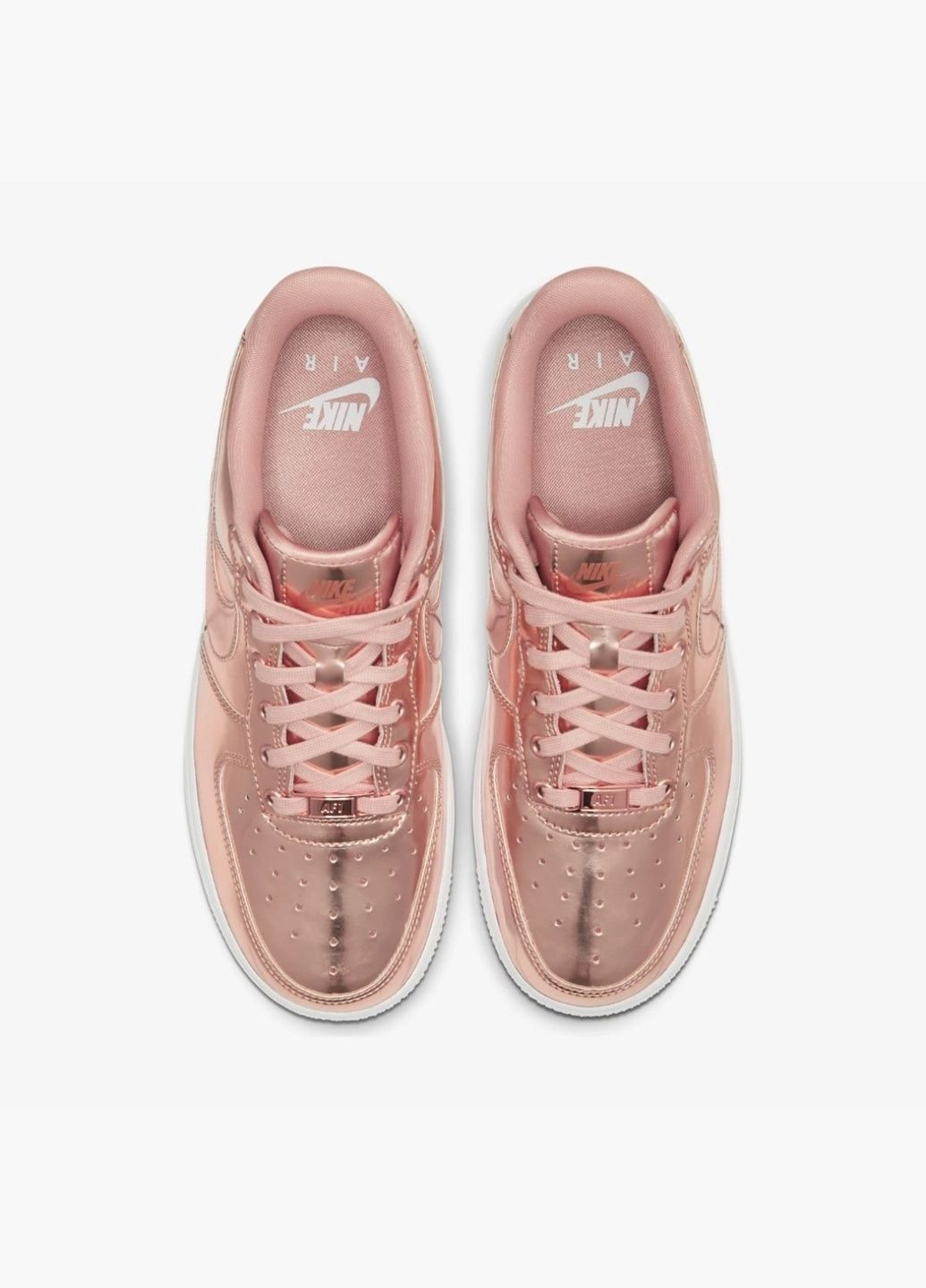 Кроссовки женские W Air Force 1 Sp Metallic CQ6566-900 Nike металлы (333651836)