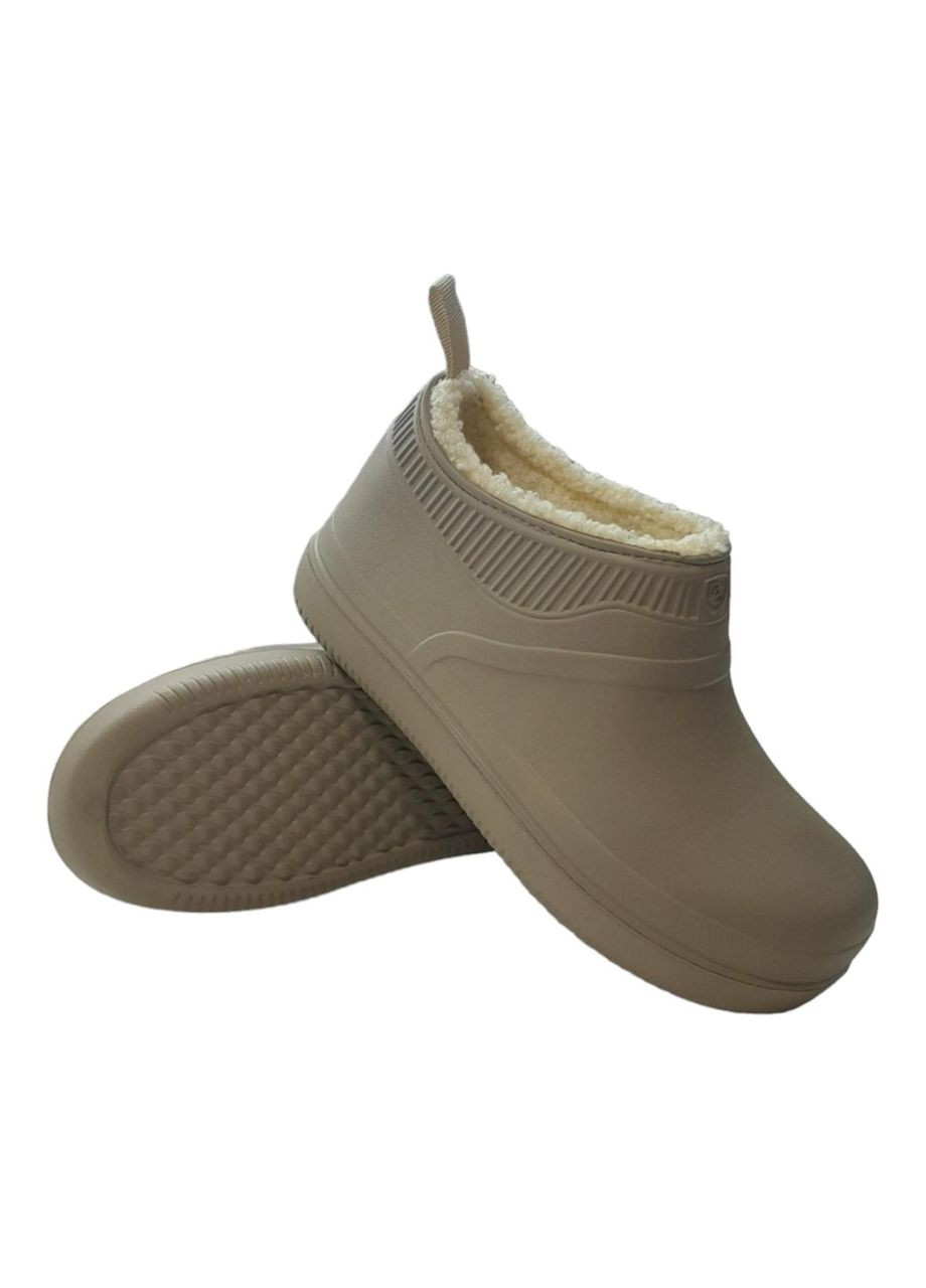 Жіночі високі утеплені калоші Style розмір (26см) бежевого кольору Dago (319152479)