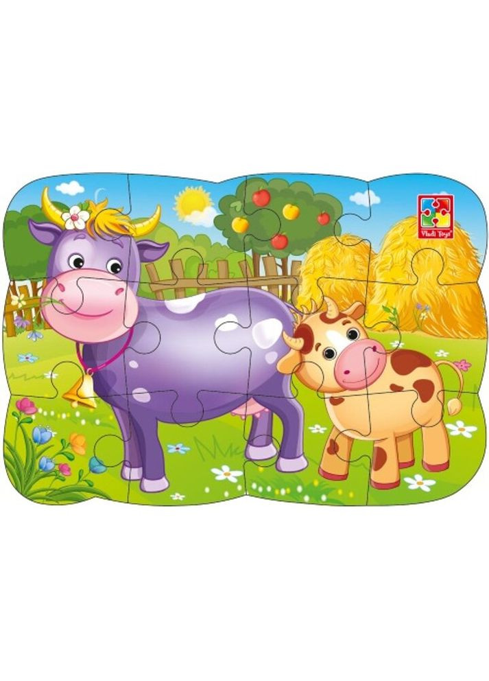 Пазли на магніті Корова і теля VT3205-74 shop (4820195057575) No Brand (362979642)