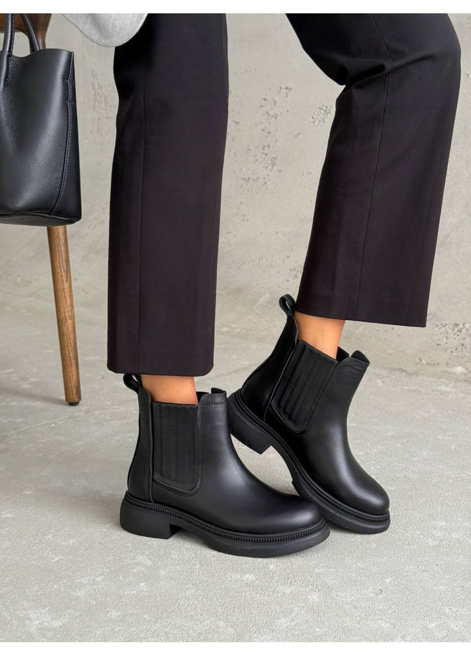 Осенние премиальные кожаные челси с анатомической колодкой Helen