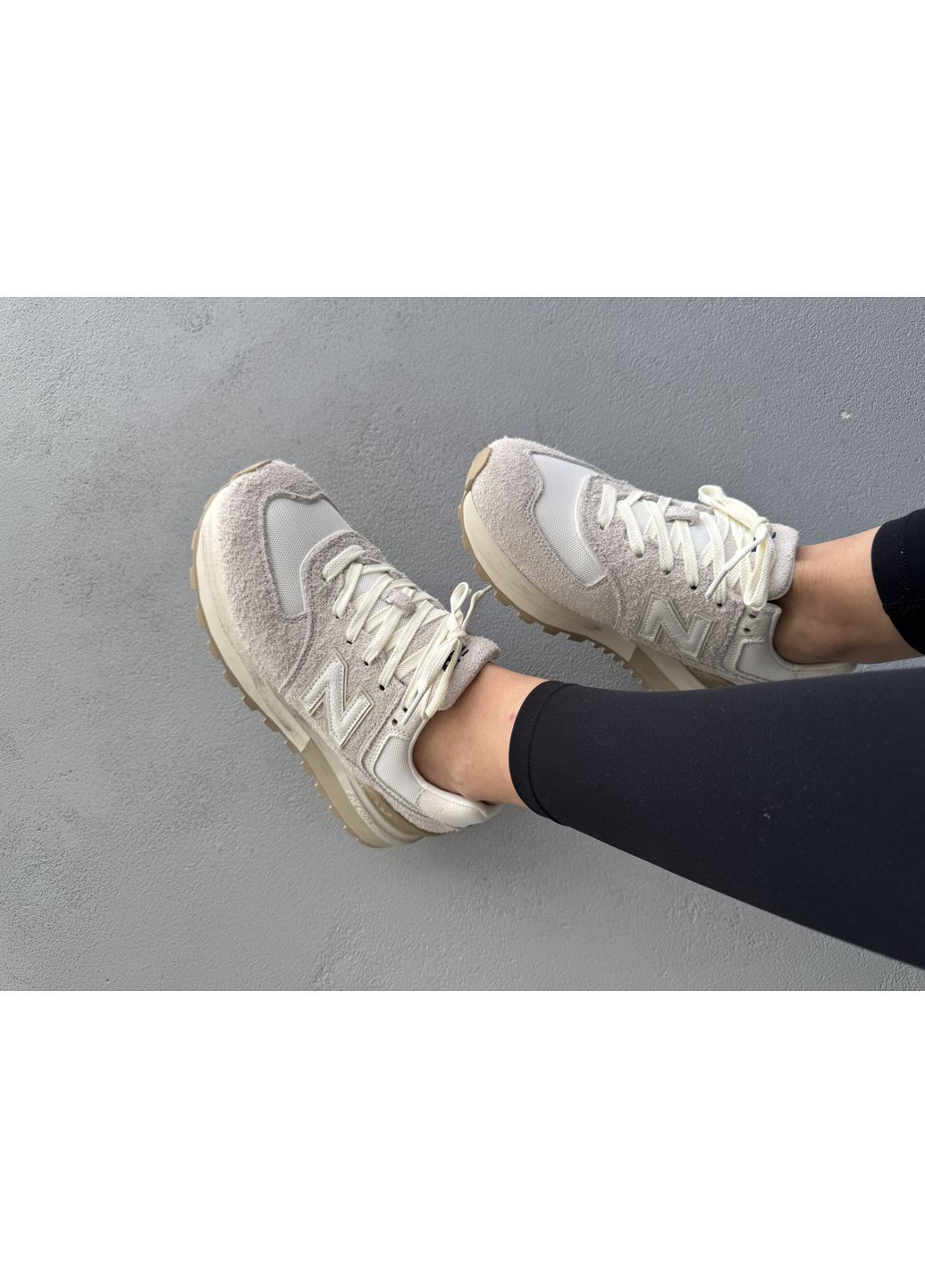 Кросівки жіночі New Balance 574 Legacy Beige | Нью Беланс 574 бежеві No Brand бежеві демісезони (371770601)