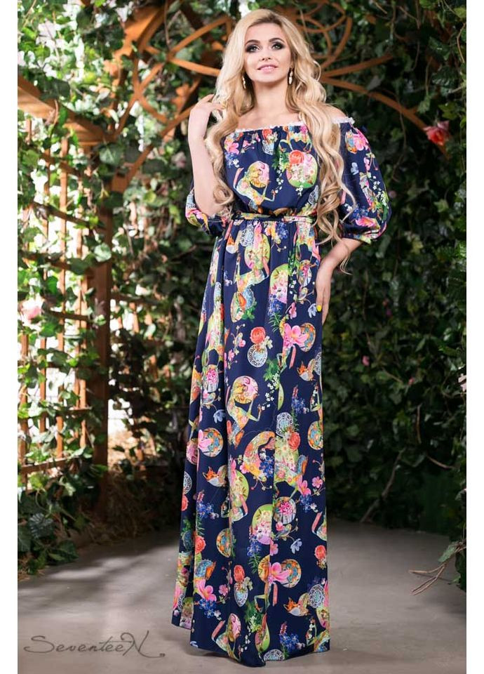 Синя сукня 623.1410 Seventeen