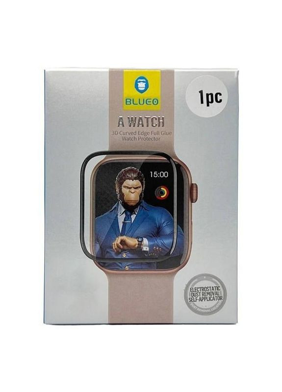 Полимерная 3D пленка High-Molecule для Apple Watch 7/8/9 41mm (+ аппликатор) Blueo (372626569)