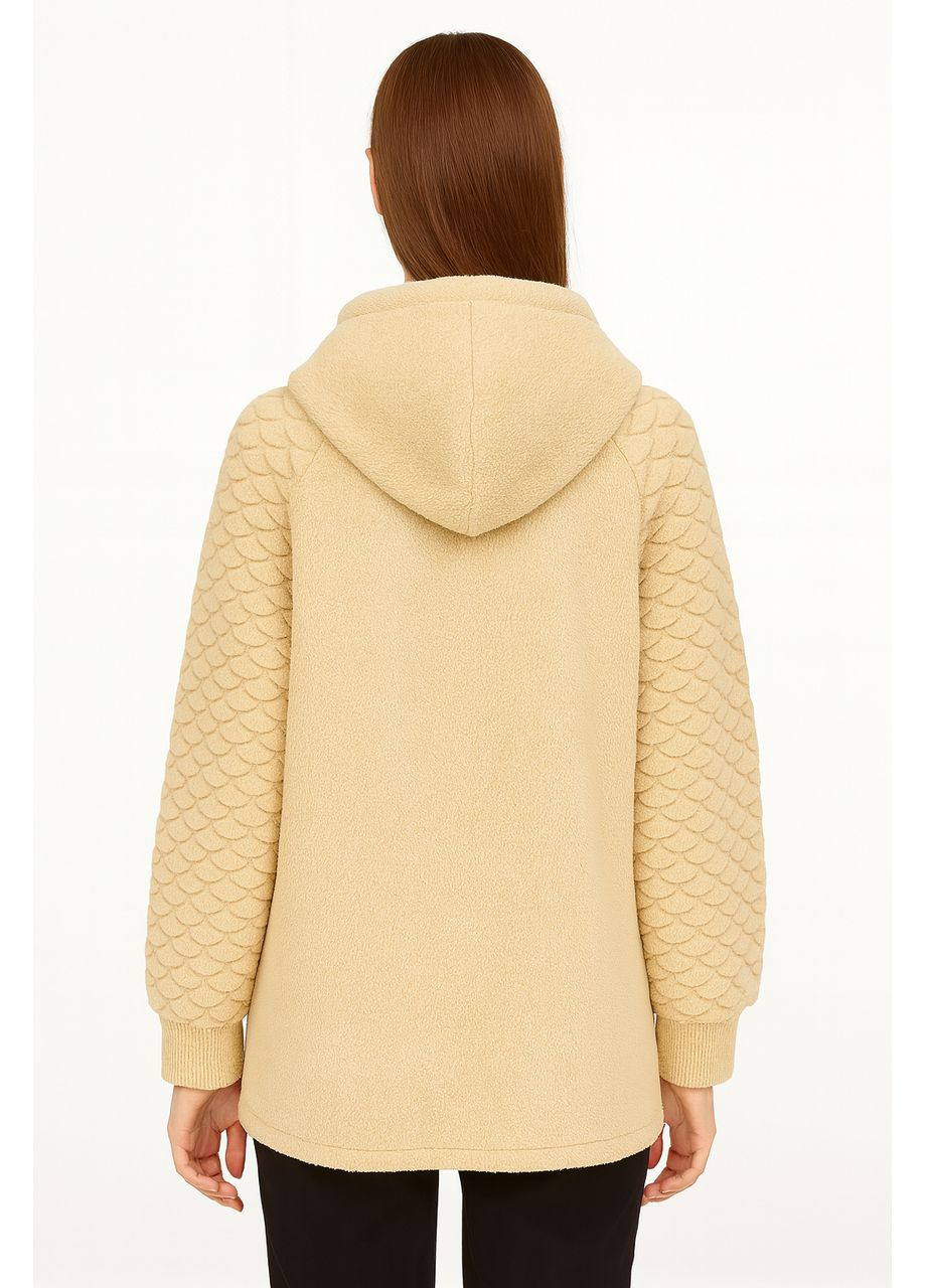 Кофта жіноча альпака бежева (2668) No Brand (362045021)