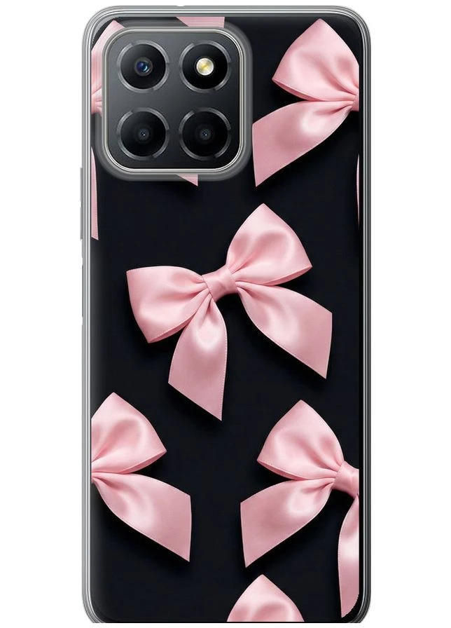 Силиконовый чехол 'Coquette Ribbons Dark Coquette' для Endorphone Huawei honor X6 (380670179)