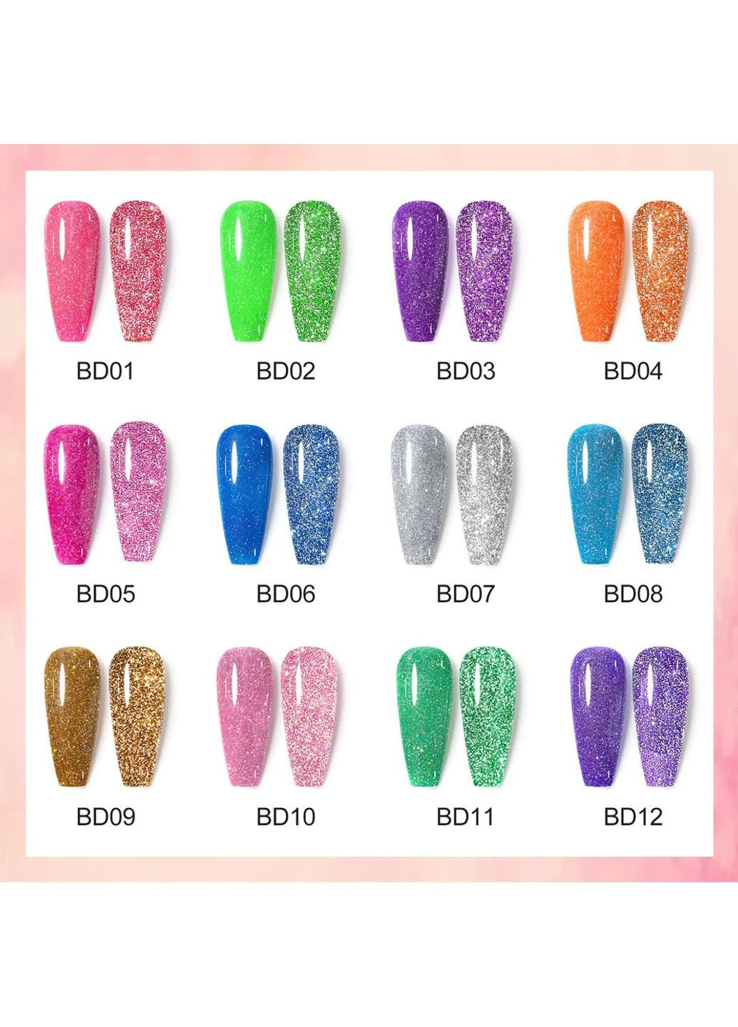 Гель-лак Reflective Disco BD №04 MagicNail (292734307)